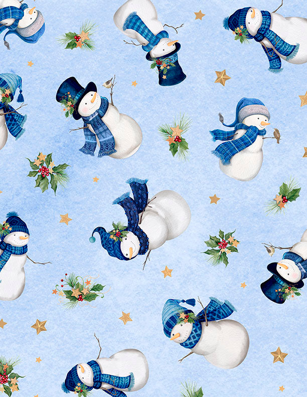 Let it Snow-Man! - Snowmen Toss Light Blue - 3017 27755 417