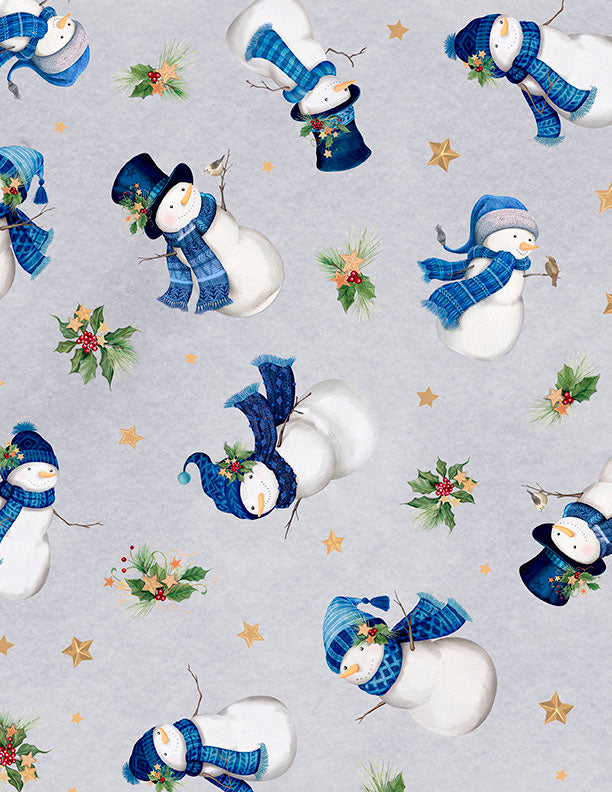 Let it Snow-Man! - Snowmen Toss Gray - 3017 27755 917