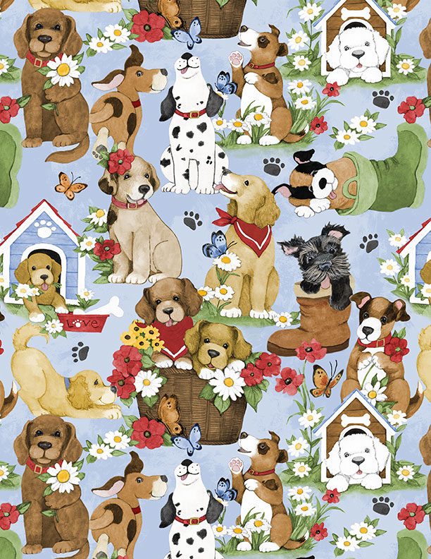 Paws at Play - Packed Puppies Dark Tan -3023 39918 423