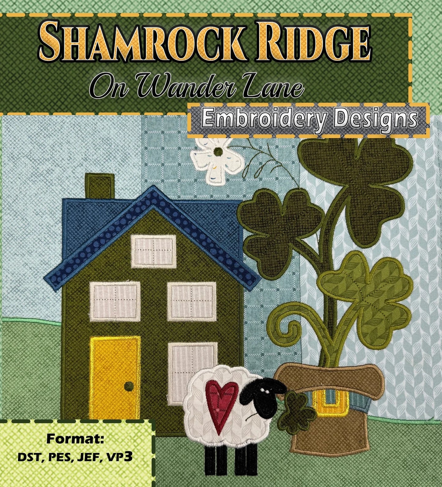 Shamrock Ridge on Wander Lane - Embroidery Design Set