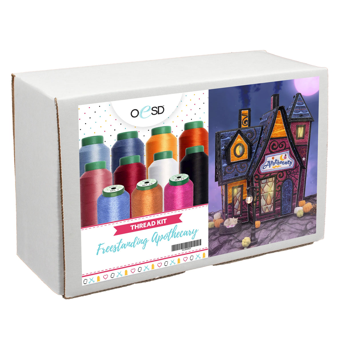 Haunted Village Freestanding Apothecary Thread Kit - IS13039KIT