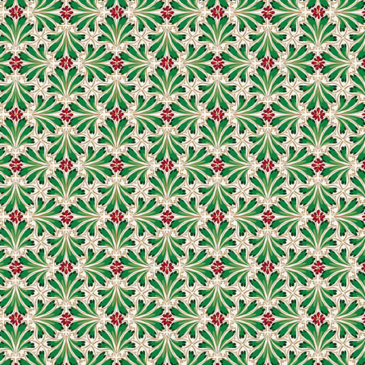 Holiday Nouveau - Holiday Foulard Cream - 15151M-07