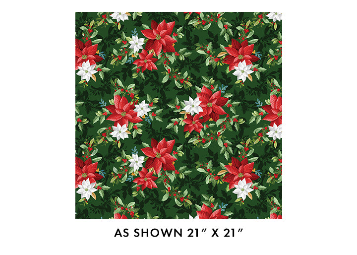 Heartland Holiday - Poinsettia Bouquet Green - 15175-44