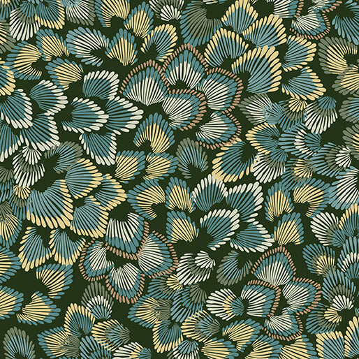 Majestic Garden - Feathery Leaves Deep Green - 15254M-45