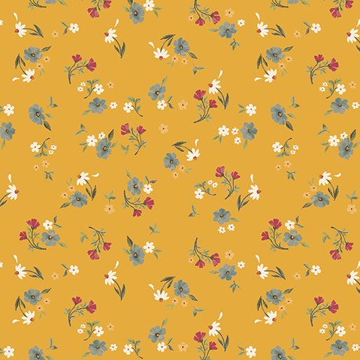 Heirloom Garden - Heirloom Floral Yellow - 16919-32