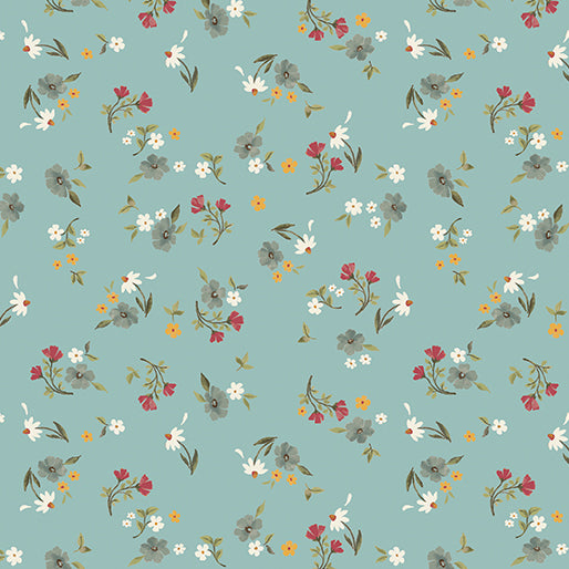 Heirloom Garden - Heirloom Floral Blue - 16919-52