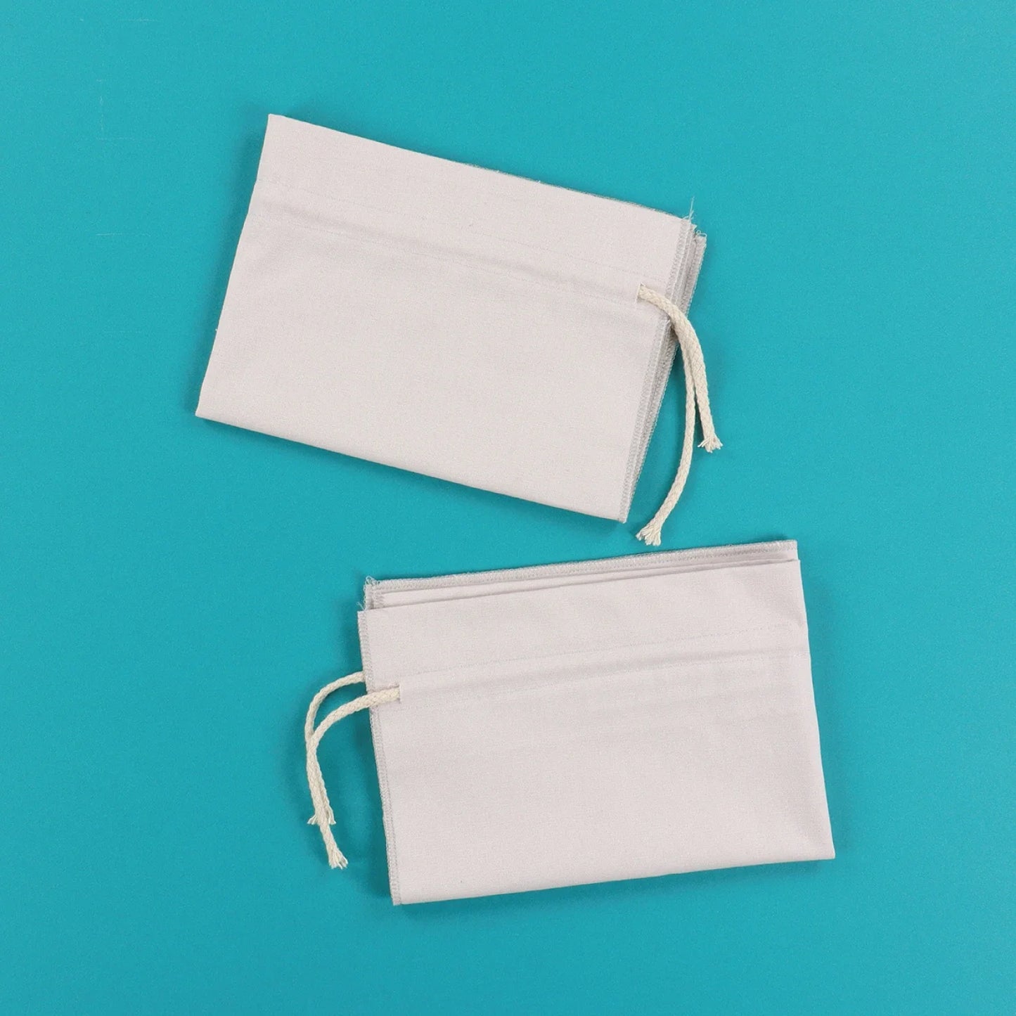 Grey Cinch Sack Blank