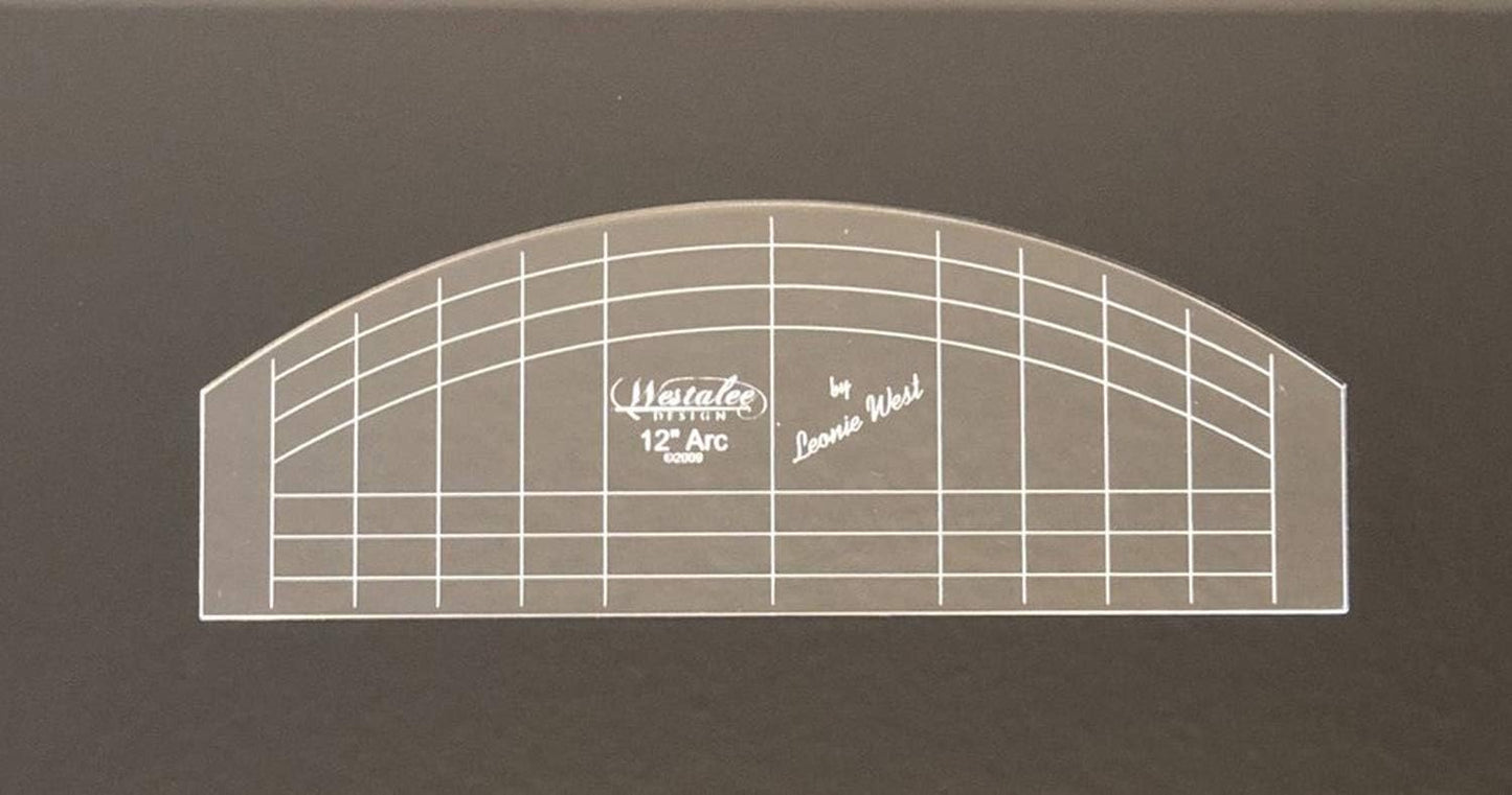 12" Arc Template | Westalee Design by Sew Steady