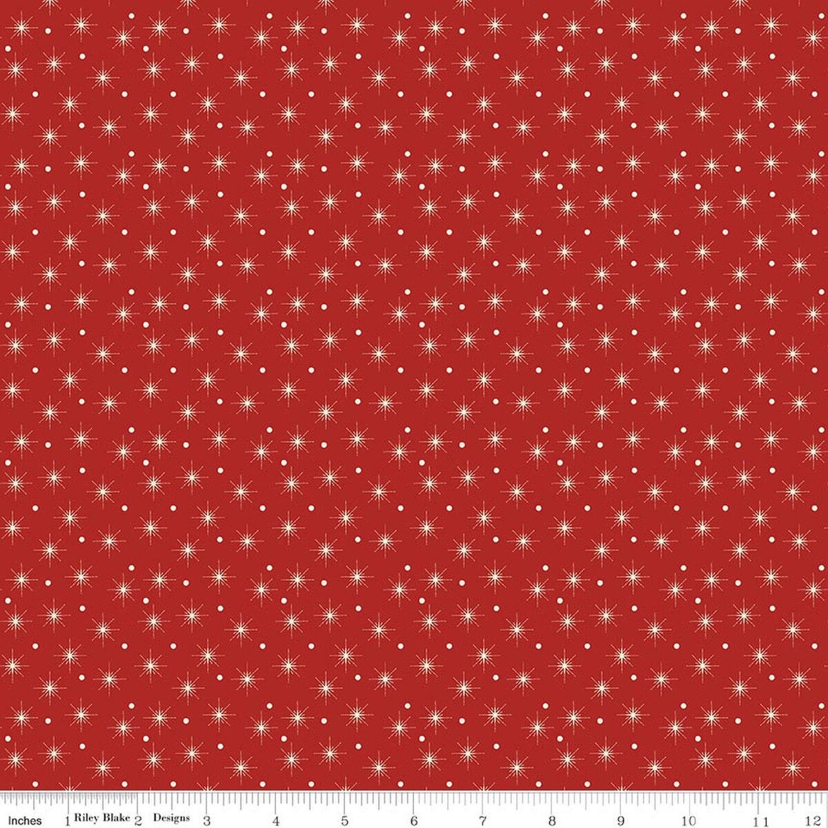 Christmas Greetings - Christmas Lights Red - C17667-RED