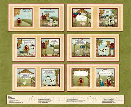 Little Readers 6 - Sage Do You See What I See? Book Panel - 2372BP-66