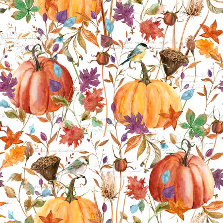 Harvest Home - Bountiful Blessings White - 24564-WHT