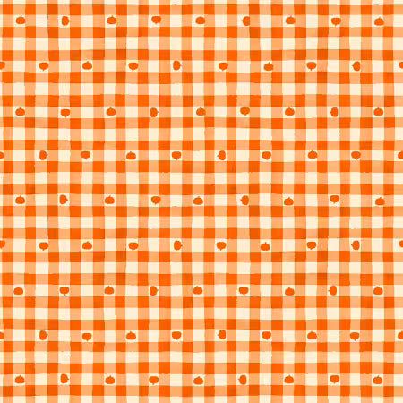 Homestead Harvest - Pumpkin Patch Plaid Orange - 24586-ORG