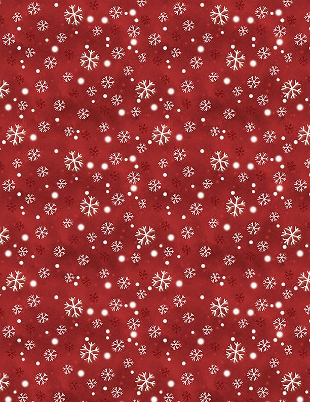 The Jolly North - Snowflakes Red - 3036 18066 313