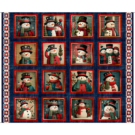 Picture Patch - All American Snowman - 2600 32042 N