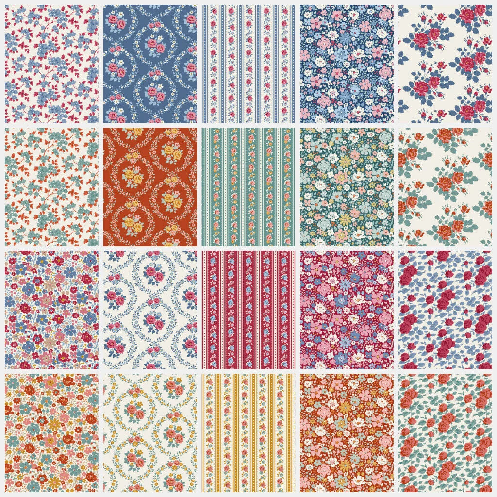 Village Life - Charm Pack 5-in Squares - 40 pcs