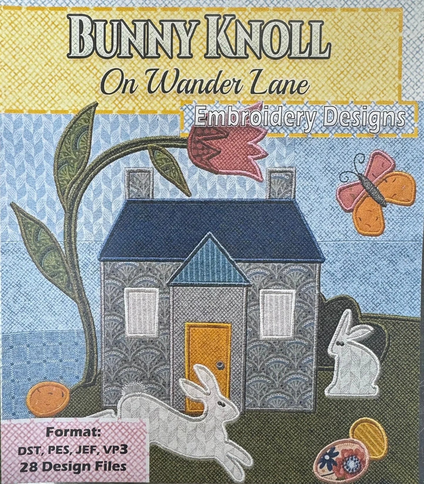 Bunny Knoll on Wander Lane - Embroidery Design Set
