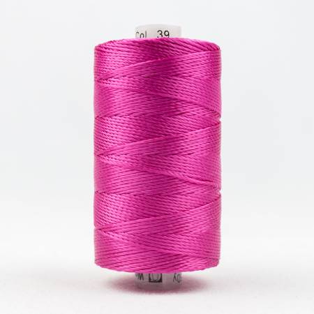 Razzle 8wt 6ply Rayon 250yd Fuchsia