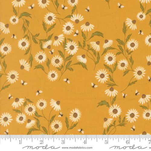 Ladybug Whimsy Metal - Cone Flower Florals Bees Golden - 48442 13M-MO