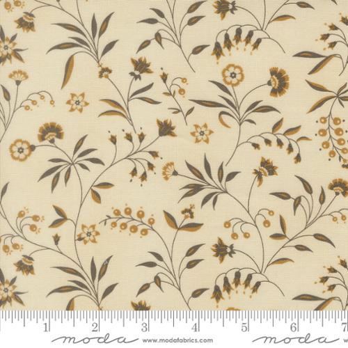 Collections Magnolia - Meandering Path Florals Vines Ivory - 46283 11-MO