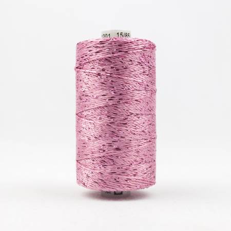 Dazzle 8wt Metallic 200yd Baby Pink