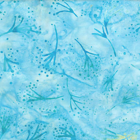 HudroHue - Blue Floral Sprigs - B1025-BZ-QT