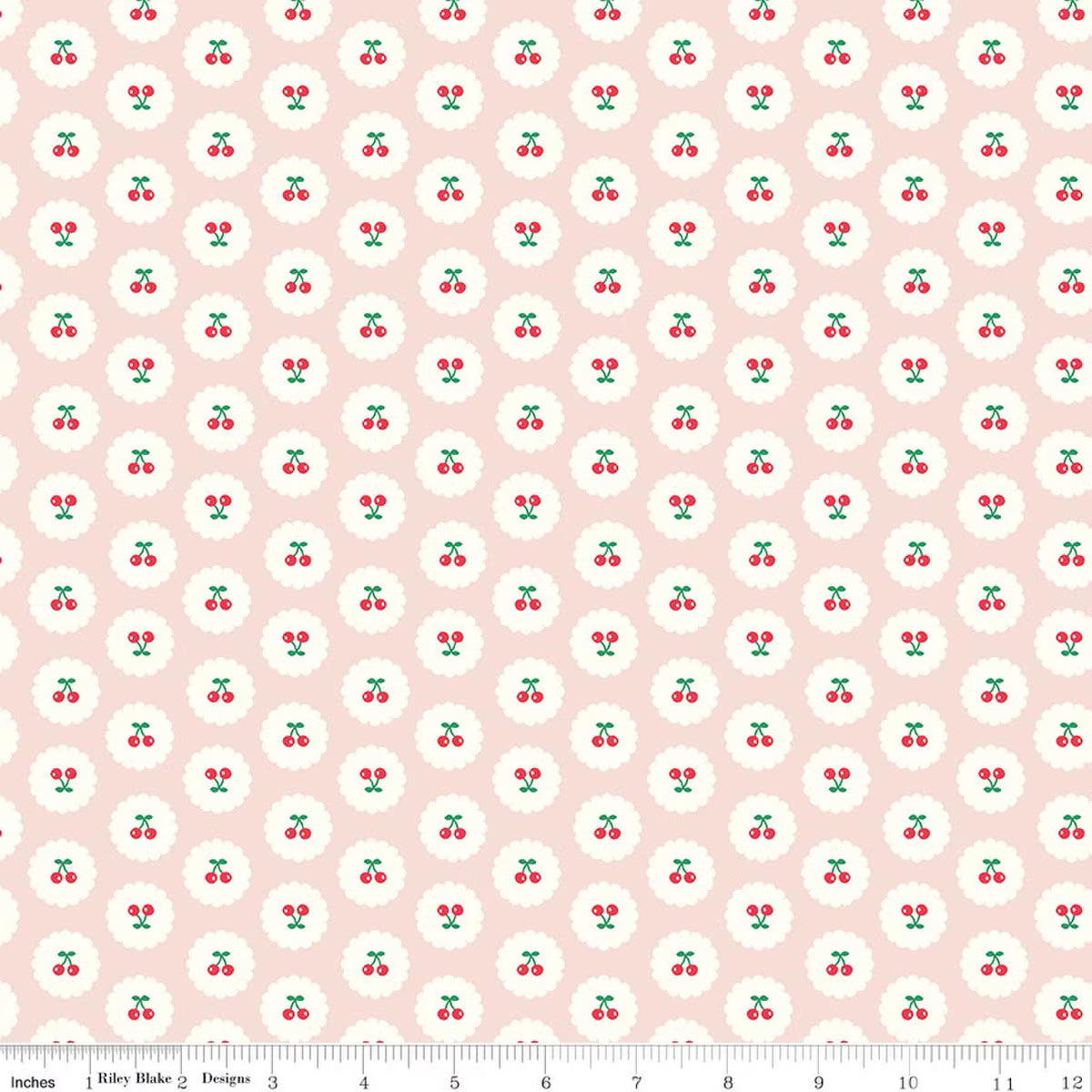 Cotton Nook - Cherries Blush - C17973-BLUSH