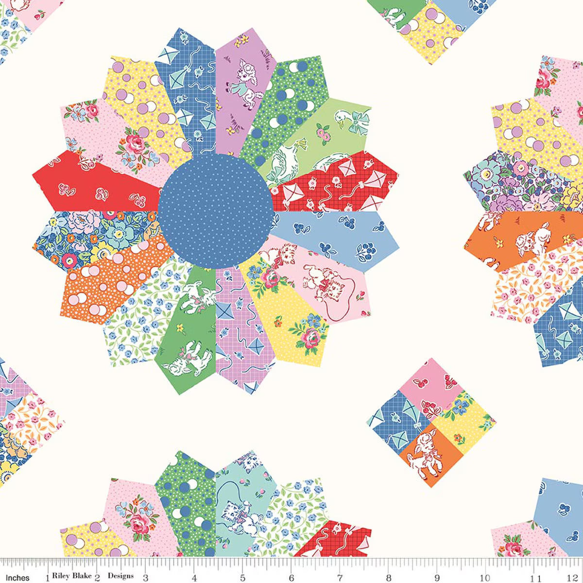 Traditional 30's - Cheater Print Multi - C18249-MULTI-RB