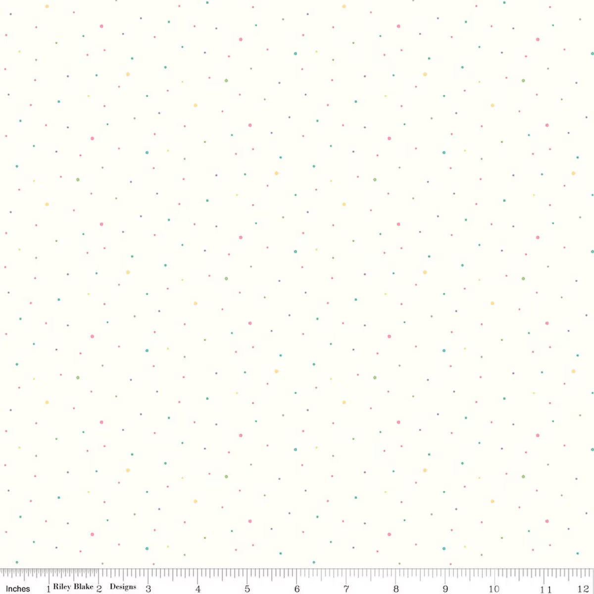 Dapple Dot - Off White Pastel - C645-PASTEL