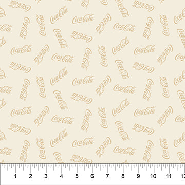 Coca-Cola Christmas - Logo Toss Taupe - CC1021-13
