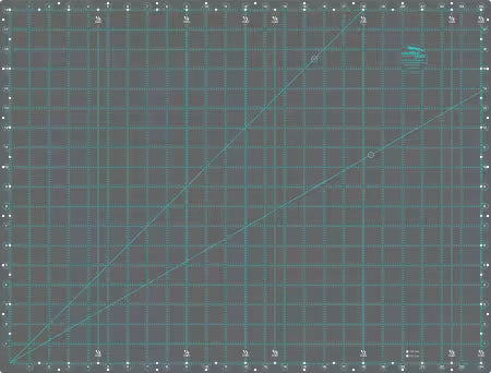 Self-Healing Double Sided Rotary Cutting Mat - 18in x 24in