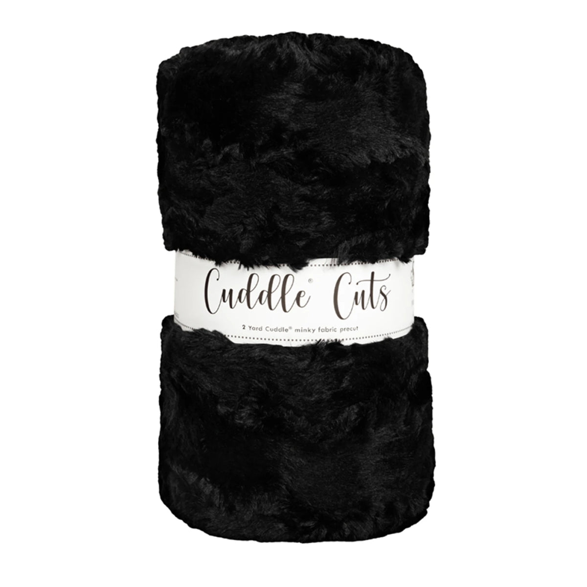 Luxe Cuddle Cut - Glacier Black - 2 Yd Cut