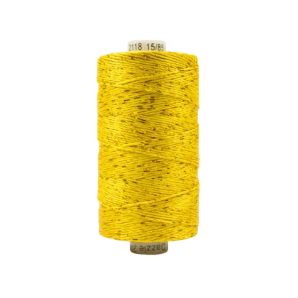 Dazzle 8wt Metallic 200yd Sunny Yellow