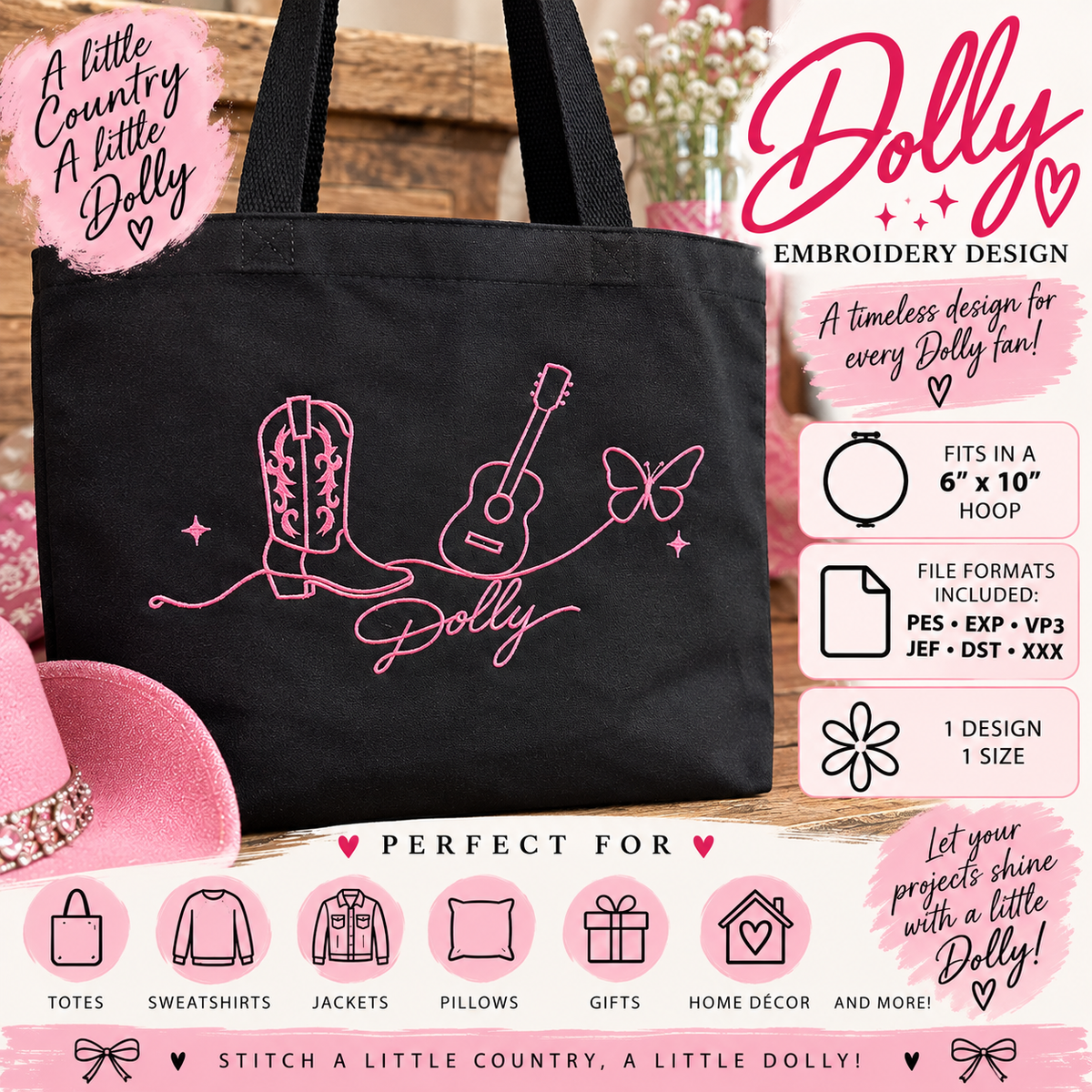 Dolly - Embroidery Design