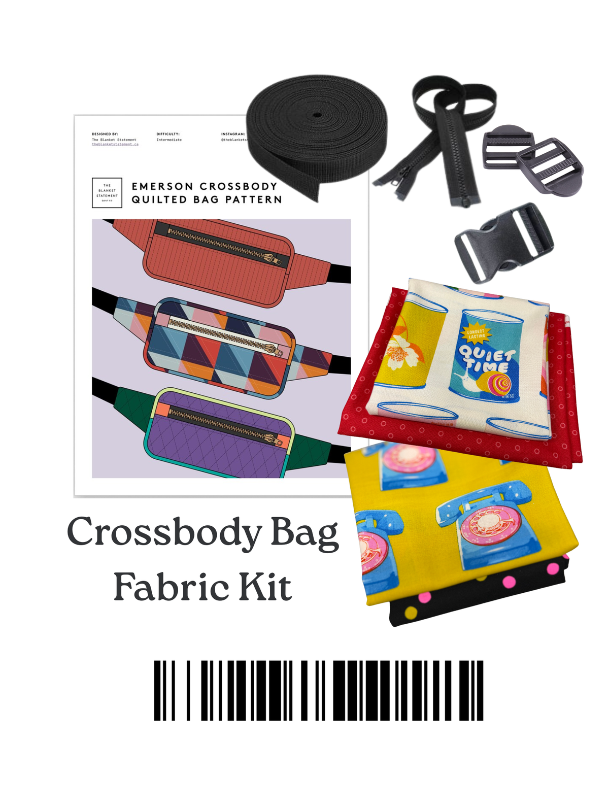 Emerson Crossbody Quilted Bag - Kit
