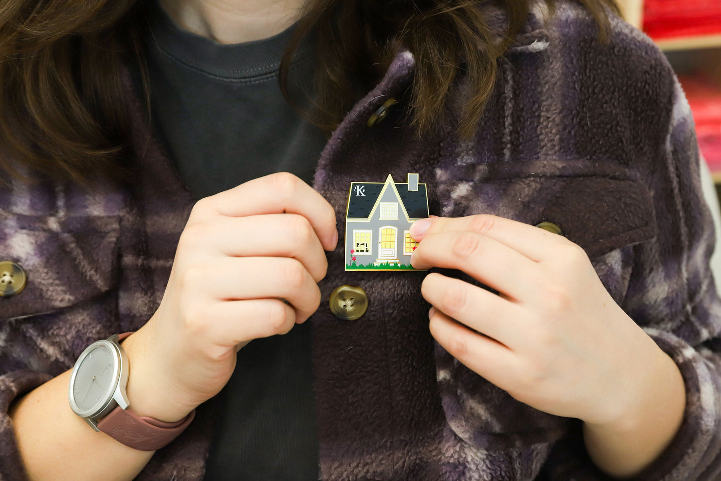 Home Sewn Needle Minder