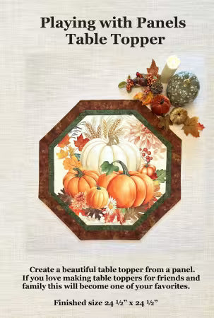 Playing with Panels Table Topper