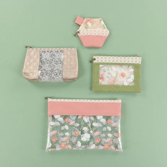 Peek-A-Bloom Zipper Pouches (Redemption Card)