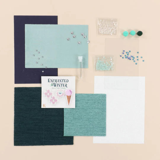 Enchanted Winter Quilt Embelishment Kit