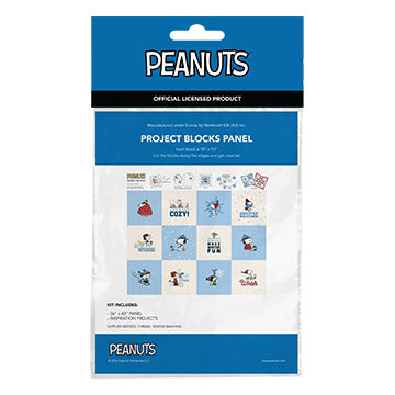 Peanuts Frosty Friends - Project Blocks Panel