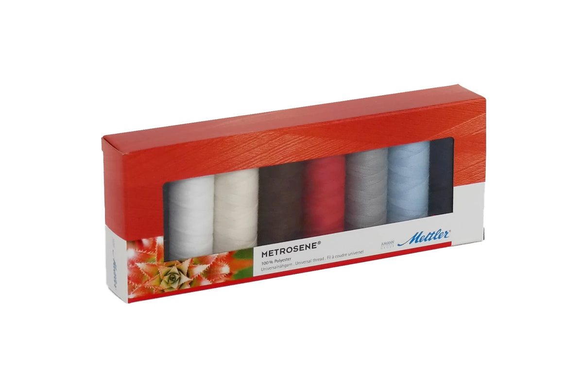 Metrosene Polyester 8-Spool Thread Set