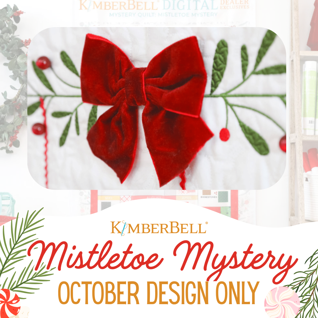 Mistletoe Mystery Quilt - October Design ONLY - Digital Dealer Exclusives 2026
