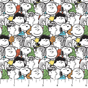 Peanuts - Gang Packed White/Multi - P1003-10-NC