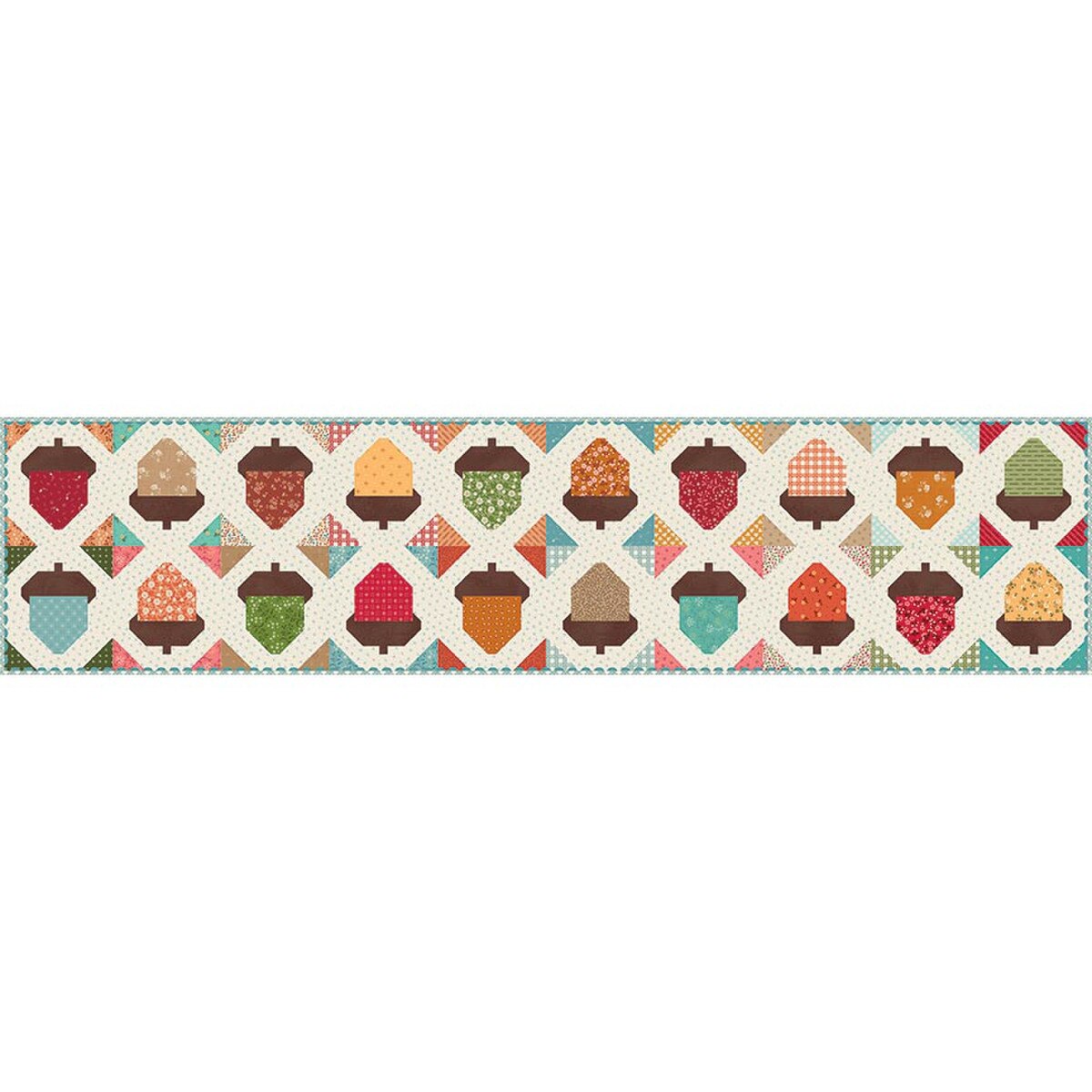 Acorn Love Table Runner Pattern