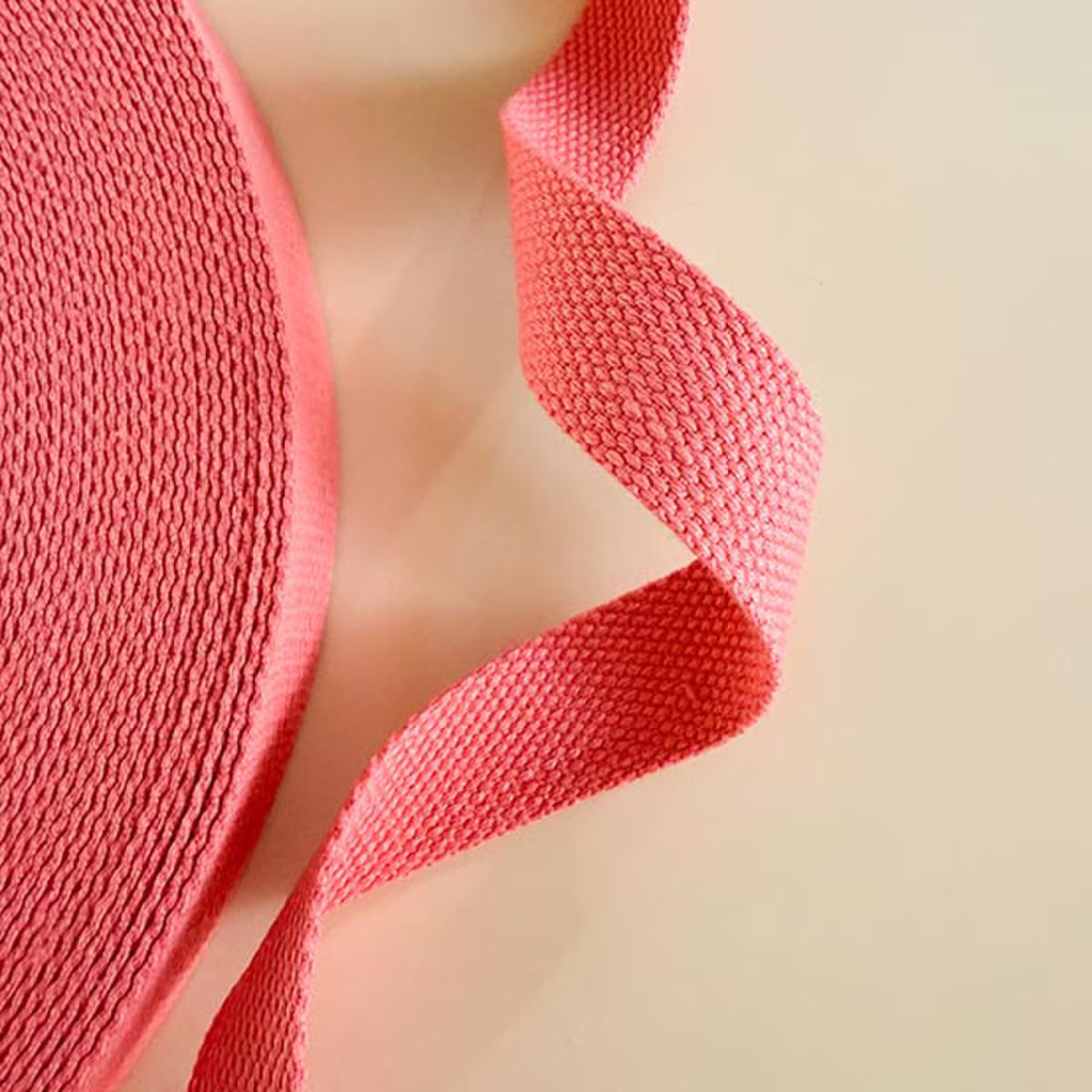 Minki Kim 1" Cotton Webbing - Salmon