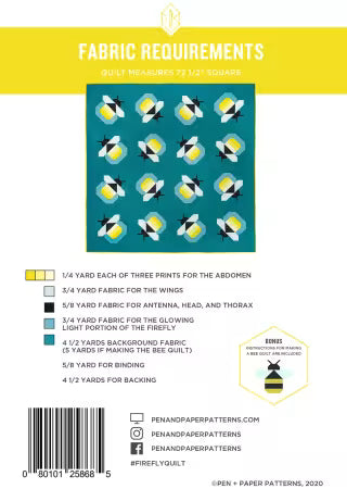 Firefly Quilt - Pattern
