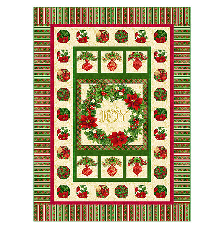 Ornaments and Wreath