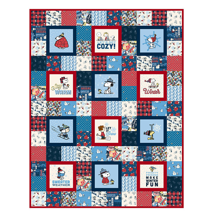 Peanuts Cozy Up Quilt Pattern