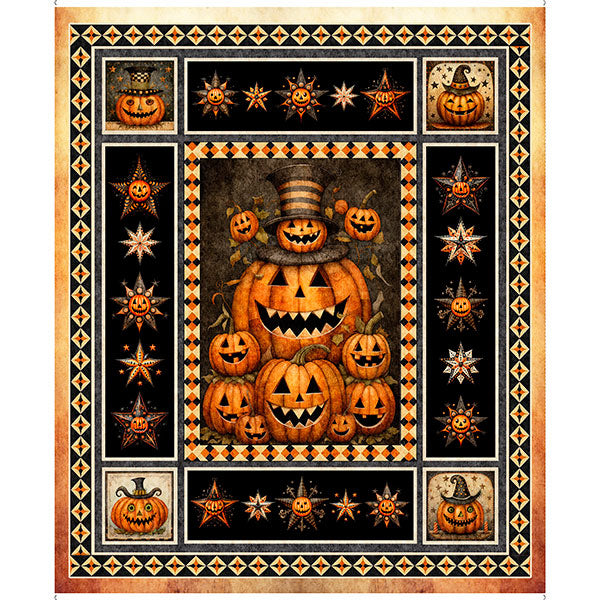 Pumpkin Panel - Jeepers Creepers - 2600 31007 O