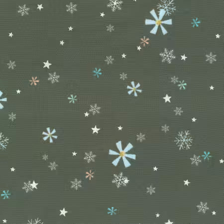 Wintertime - Nightfall Snowflakes - RSWD23749231-RK