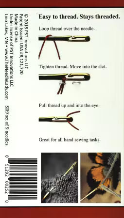 Side Threading Needles - 9pc